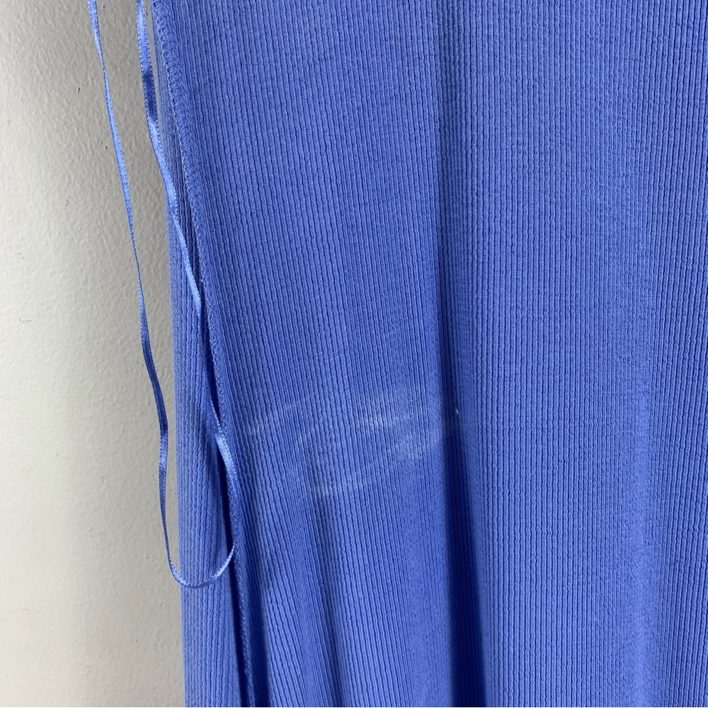 Soft Sorroundings Ribbed 3/4 sleeves Aria Dress in Persian Jewel—Medium - Picture 15 of 16